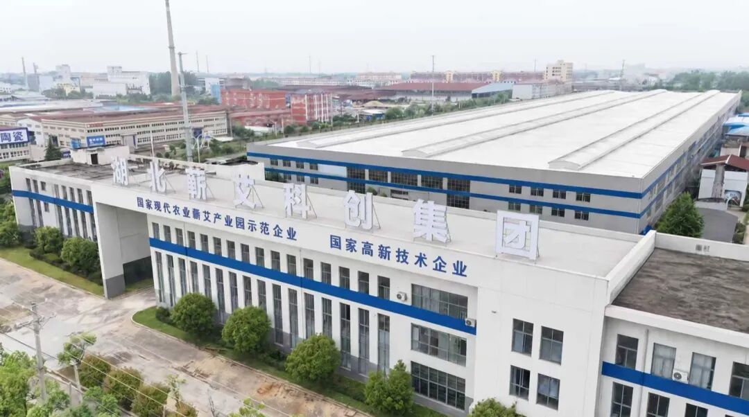 湖北蕲艾供应链智能工厂外景
